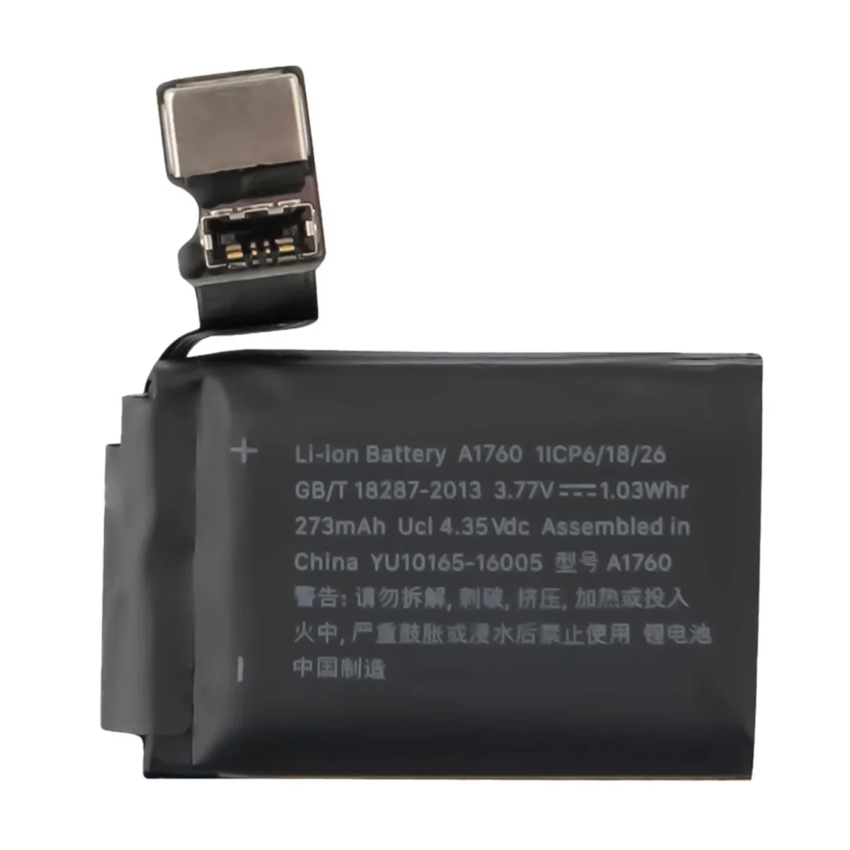100% Original 38mm Battery For Apple Watch Series 2 for Series 2 A1760 (2st Generation) Batteries Bateria