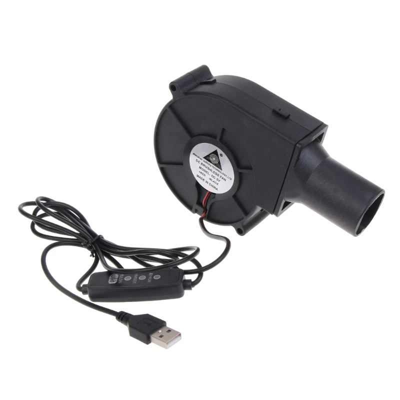 

BBQ Fan Electric Blower Starter for Camping Cooking 3600R Air Blower DC5V