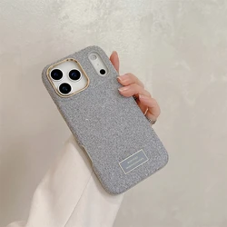 Luxurious Bling Glitter Phone Case - Fashion Slim Cover - iPhone 17 Pro (Silver)