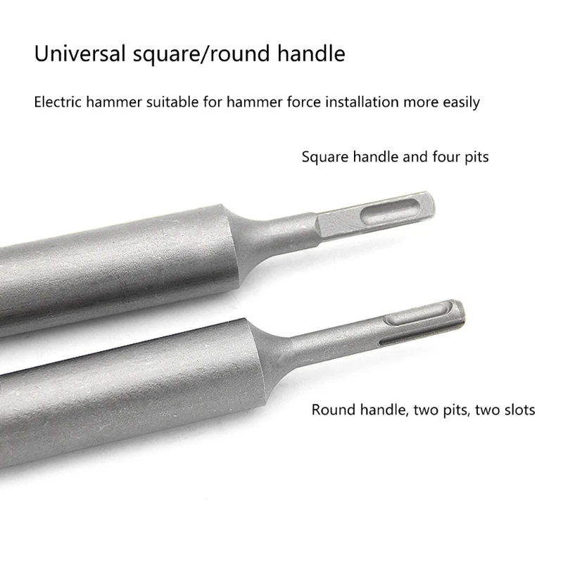 Ground Rod Driver SDS Ground Rod Driver Tool Hammers Sleeve for 5/8inch and 3/4inch Ground Rods Replacement 3