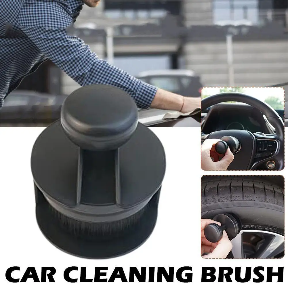 

Universal Car Tire Tool Crevice Dust Removal Artifact Density Portable Styling Cover Seal Car Brush High Brush Design With S2P9