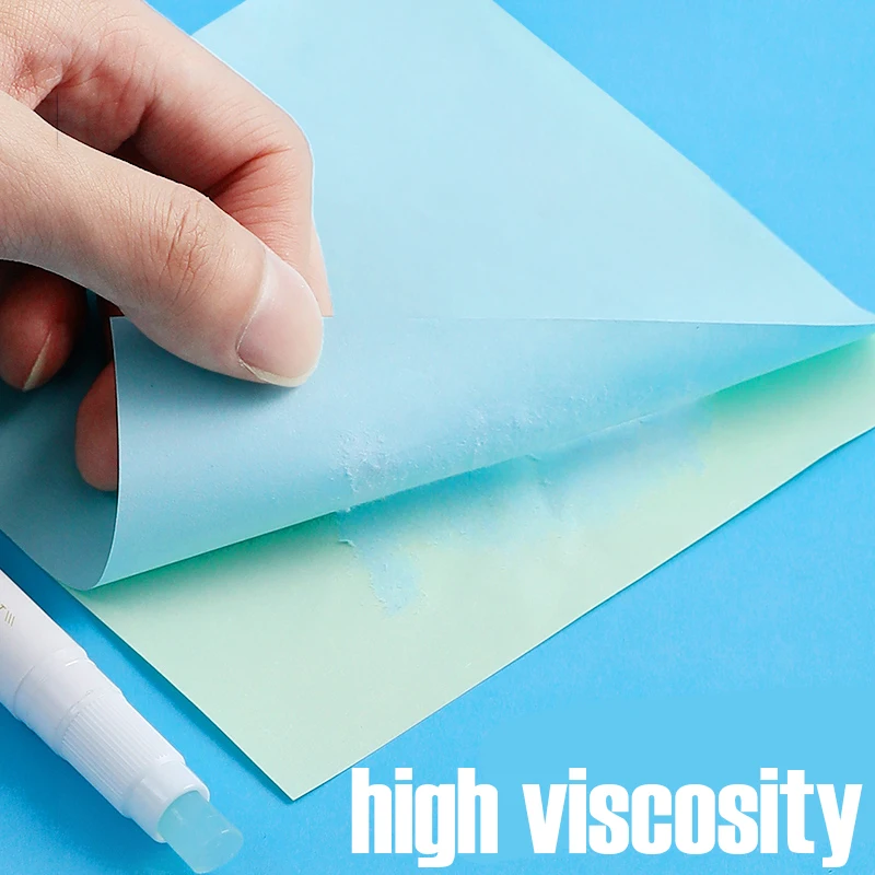 Deli Refillable Solid Glue Stick Quick Drying Strong Adhesive Nontoxic Washable Safe Office School Stationery Supplies 5