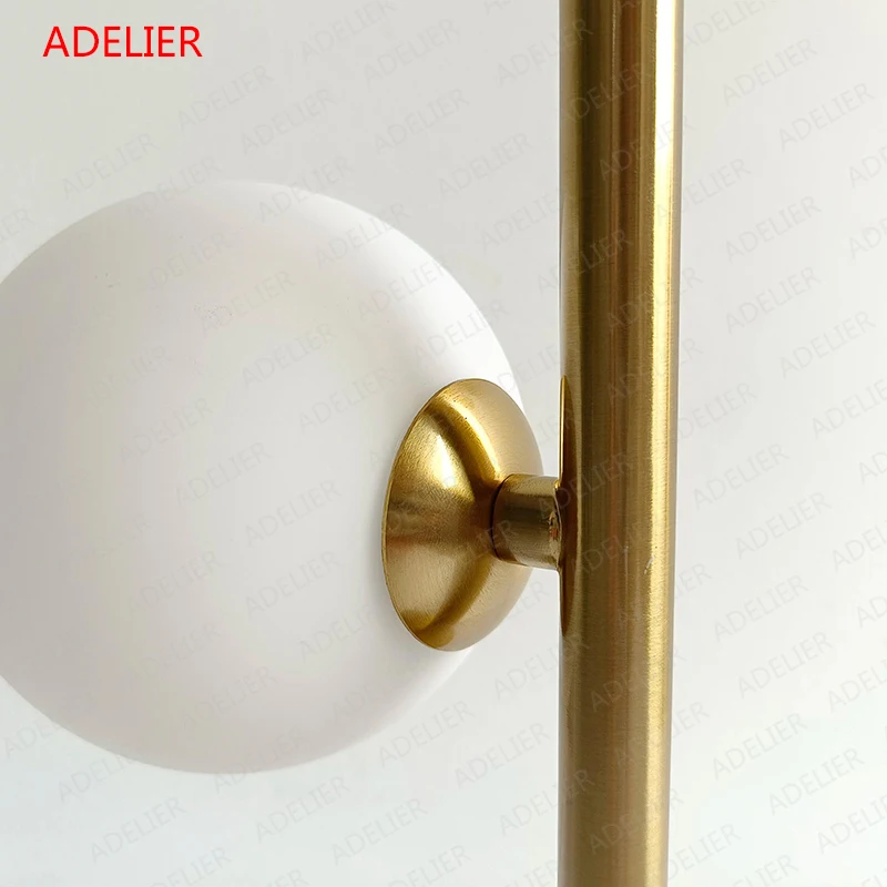 Table Lamp Simple White Glass Ball Table Lamps Nordic Creative Bedroom Bedside Desk lamp