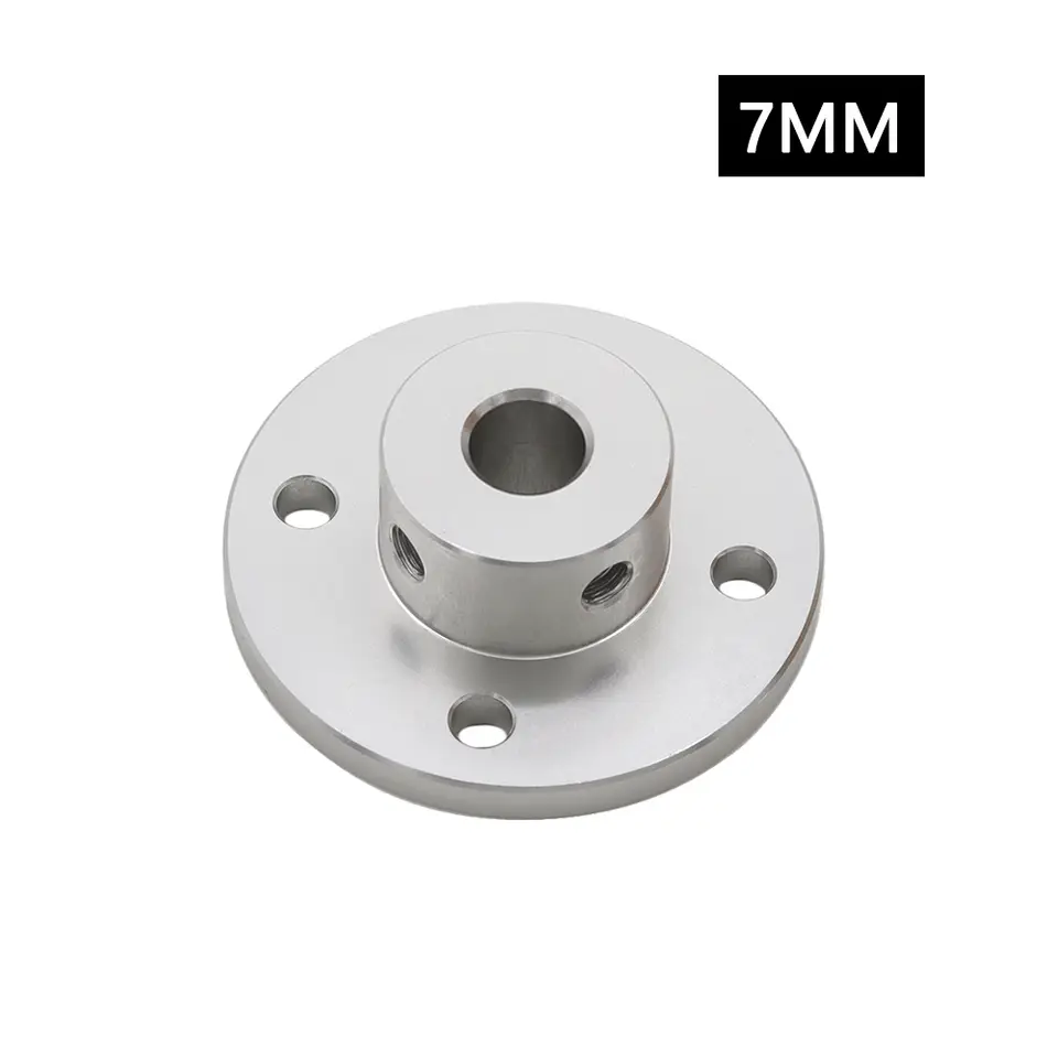 2/3/3.17/4/5/6/6.35/7/8/10/12/14/16mm Aluminum Alloy Flange Coupling Coupler Motor Guide Shaft Coupler Motor Connector image 15