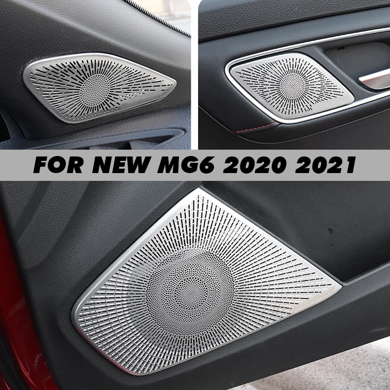 

Накладка на автомобильный динамик для MG6 MG 6 2020 2021, накладка на дверь, Громкая накладка на динамик, аксессуары для автомобиля, внутренняя отделка, Стайлинг автомобиля
