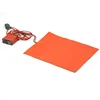 110V/220V Flexible Silicone Rubber Heating Pads Electric Heater Plate Mat 3M Adhesive Digital Temperature Controller Thermostats 3