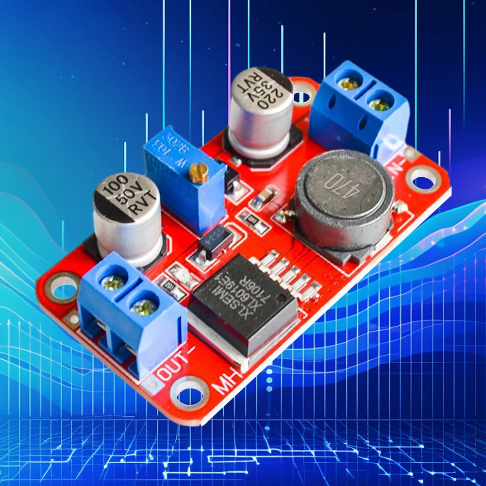 XL6019 Step Up Converter Module 3V-40V To 5V-45V Booster Power Supply Module Adjustable Output for Handheld Device Power Supply