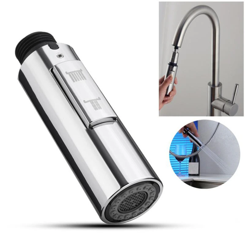 Abs Substituição da Cozinha Pulverizador Pull Out Torneira Spray Cabeça Função Misturadora Pia Cabeça de Chuveiro para Acessórios da Cozinha
