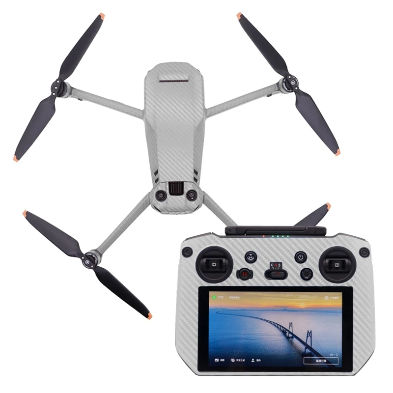 Drone Accessories Fashion Stickers Camera Sticker Smartphone Stickers Colorful Drone Stickers for dji Mavic 3 Decal Skin Sticker Drone Body Remote Controller Battery Protection Film Cover P9JD