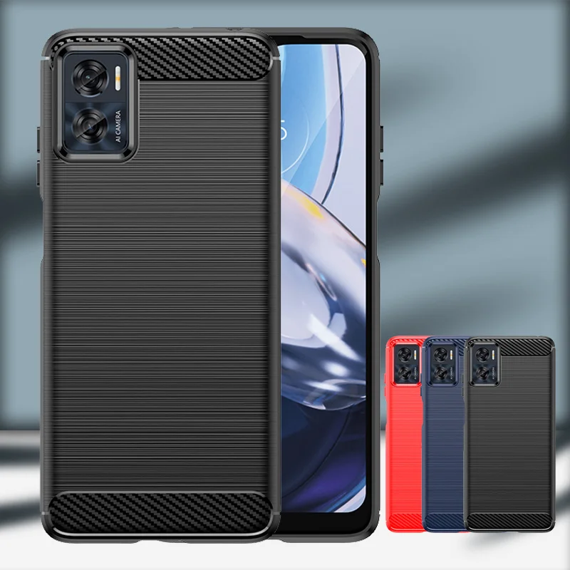 

For Cover Motorola Moto E22 Case For Moto E22 Coque Bumper Shockproof Soft TPU Case For Moto E20 E40 E30 E22i E 22 i E22 Fundas
