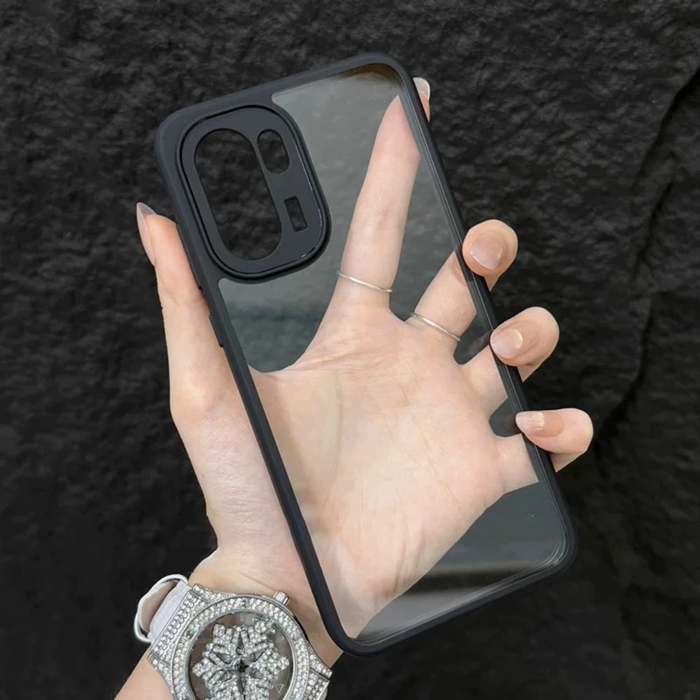 Transparent Shockproof TPU Phone Case with Bumper Protection