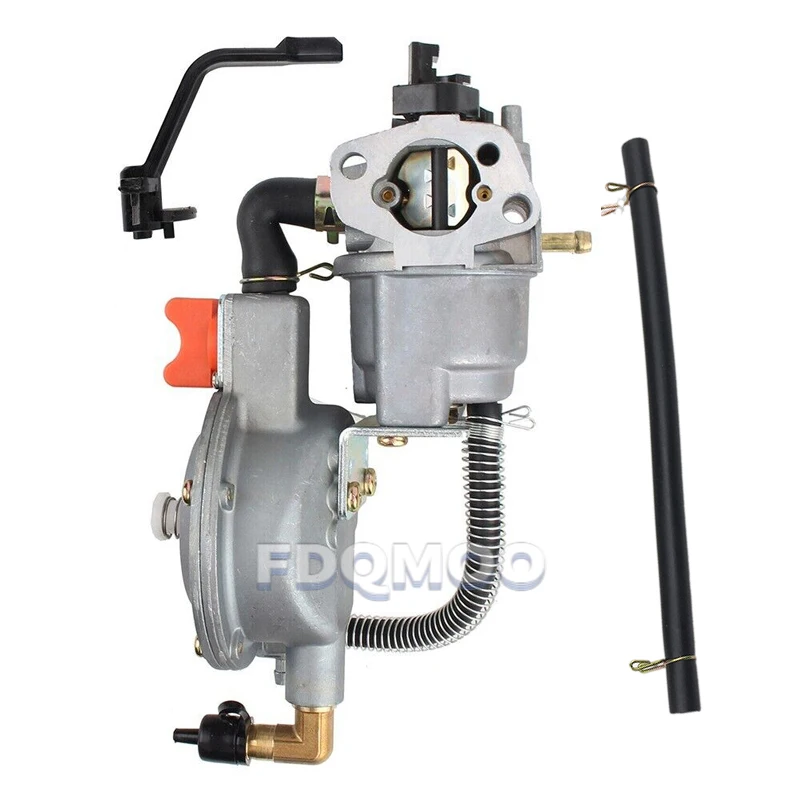 Бензиновый генератор сжиженного углеводородного газа 168, КАРБЮРАТОР двойного топлива, комплект для преобразования сжиженного углеводородного газа в среде инертного газа для Honda GX160 GX200 168F 170F л.с.