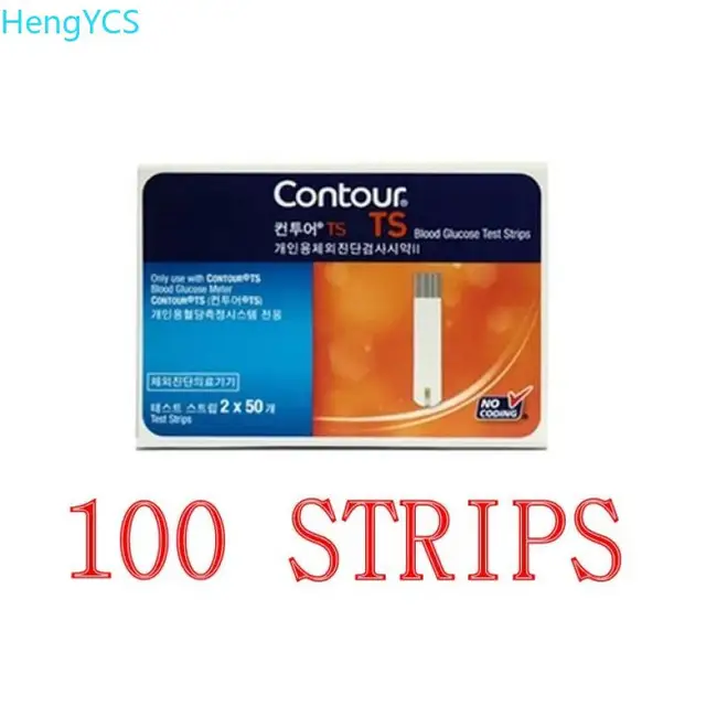 Contour Ts Blood Glucose Test Strips 100pcs (Exp:Latest)