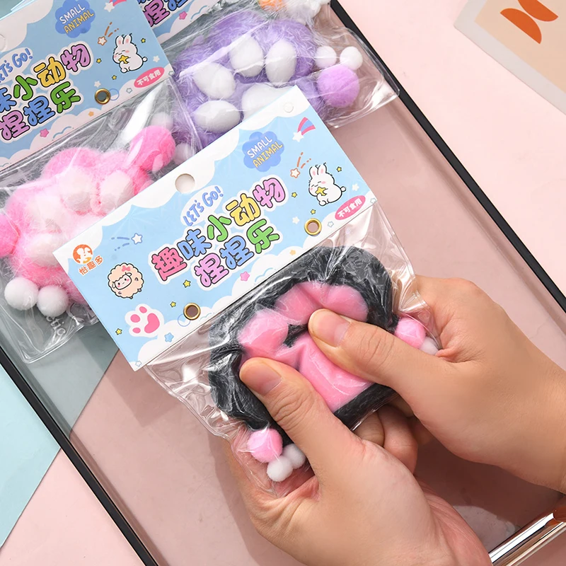 Cat Paw Squeeze Toys Kawaii Cute Slow Rebound Decompression Toy Children's Happy Sensory Toys Birthday Gift Home Decoration 5