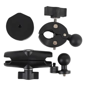 For Mini Adjustable Clamp Bracket Kit Aluminum Alloy Weatherproof Portable for RV Stairs Roof Balcony Motorhome Accessories 2