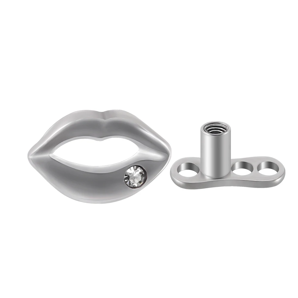 1PC New Design Sweet Lip Dragonfly Moon Dermal Top Surgical