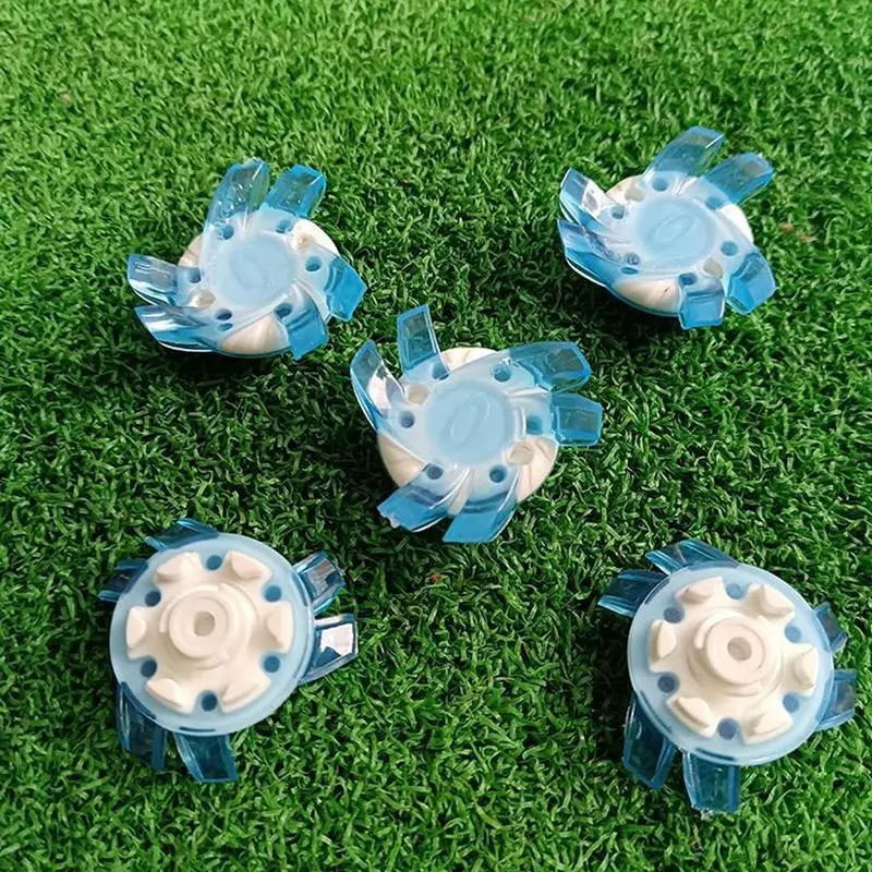 Golf Shoe Spikes 12pcs Anti Slip Golf Shoe Spikes Golf Cleat Golf Shoe Spikes Replacements Training Parts Golf Shoe Spikes 5