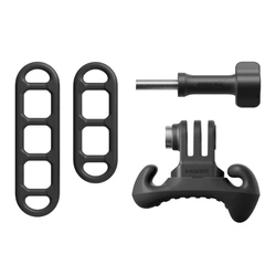 Flexible Elastic Strap Mount for Bicycle Handles - Universal Action Camera Accessory (1 Pc)