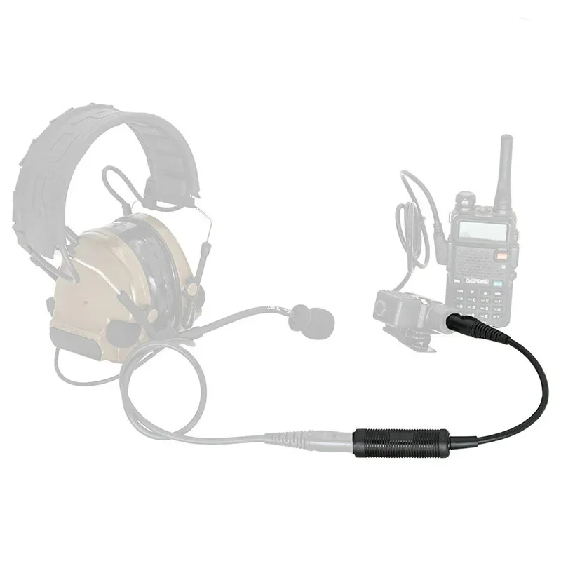 NATO U-174 軍用から民間用配線アダプターケーブル、オリジナル Comtac