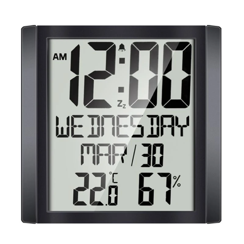 Day Clock Large Digital Clock Large Display With Date Day Of The Week Digital Wall Clock Large