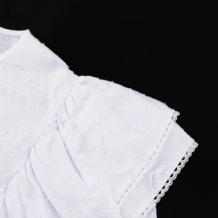 Ruffled Flare Sleeve Shirt Dress For Women With High Waisted Shorts Contrast Color Patchwork Mini Party Dress Autumn New