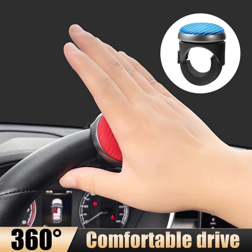 

Anti-Slip Car Steering Wheel Knob 360 Degree Rotation Metal Bearing Steering Wheel Booster Auto Hand Control Helper Accessories