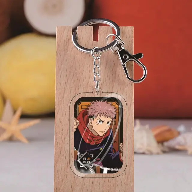 Anime Jujutsu Kaisen Keychain Copslay Soft Rubber Gojo Itadori Kugisaki  Fushiguro Mahito Panda Bag Pendant Key Chain Fans Gift