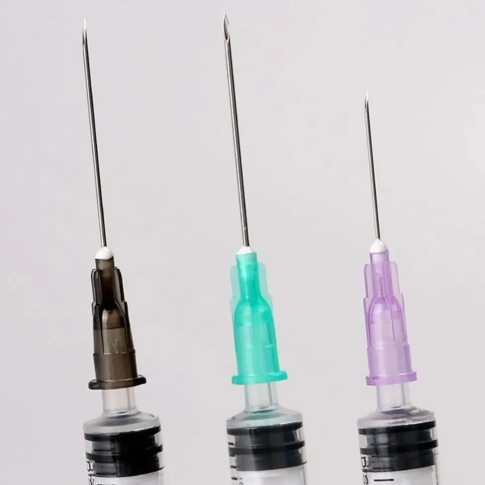 Aiguille hypodermique médicale jetable, longue aiguille d'injection de  sécurité stérile pour usage unique 20G 22G 25G, 20 pièces/lot - AliExpress, image size:960x960