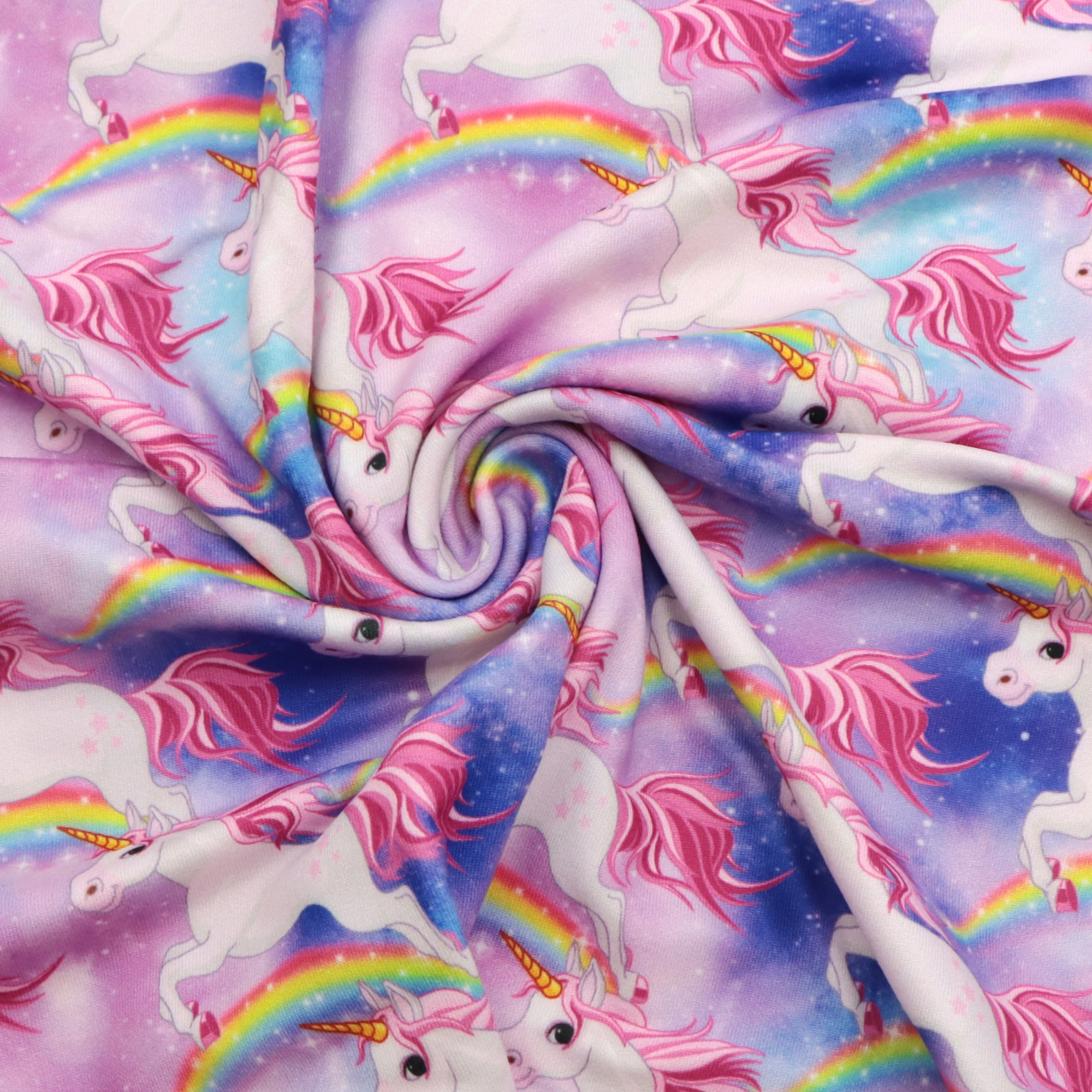 Unicorn Print Fabric
