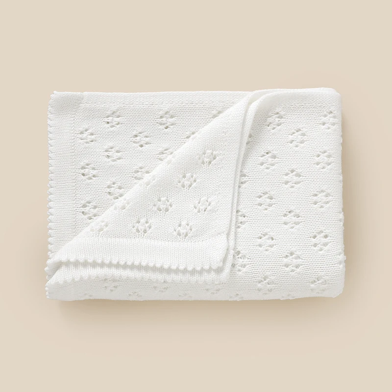 Coperte per Neonati in Cotone 90*70cm, Leggere, per Bambini e Bambine, Avvolgenti per Passeggino, Traspiranti, Copertine per Neonati