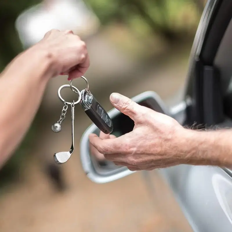Mini Golf Putter Keychain 2
