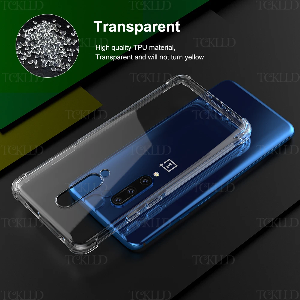 OnePlus 6 7 8 9 10 Pro 5G 충격 방지 충격 방지 케이스 풀 커버 백 OnePlus Nord CE 2 6T 7T 8T Pro ACE 쉘용 투명 소프트 TPU