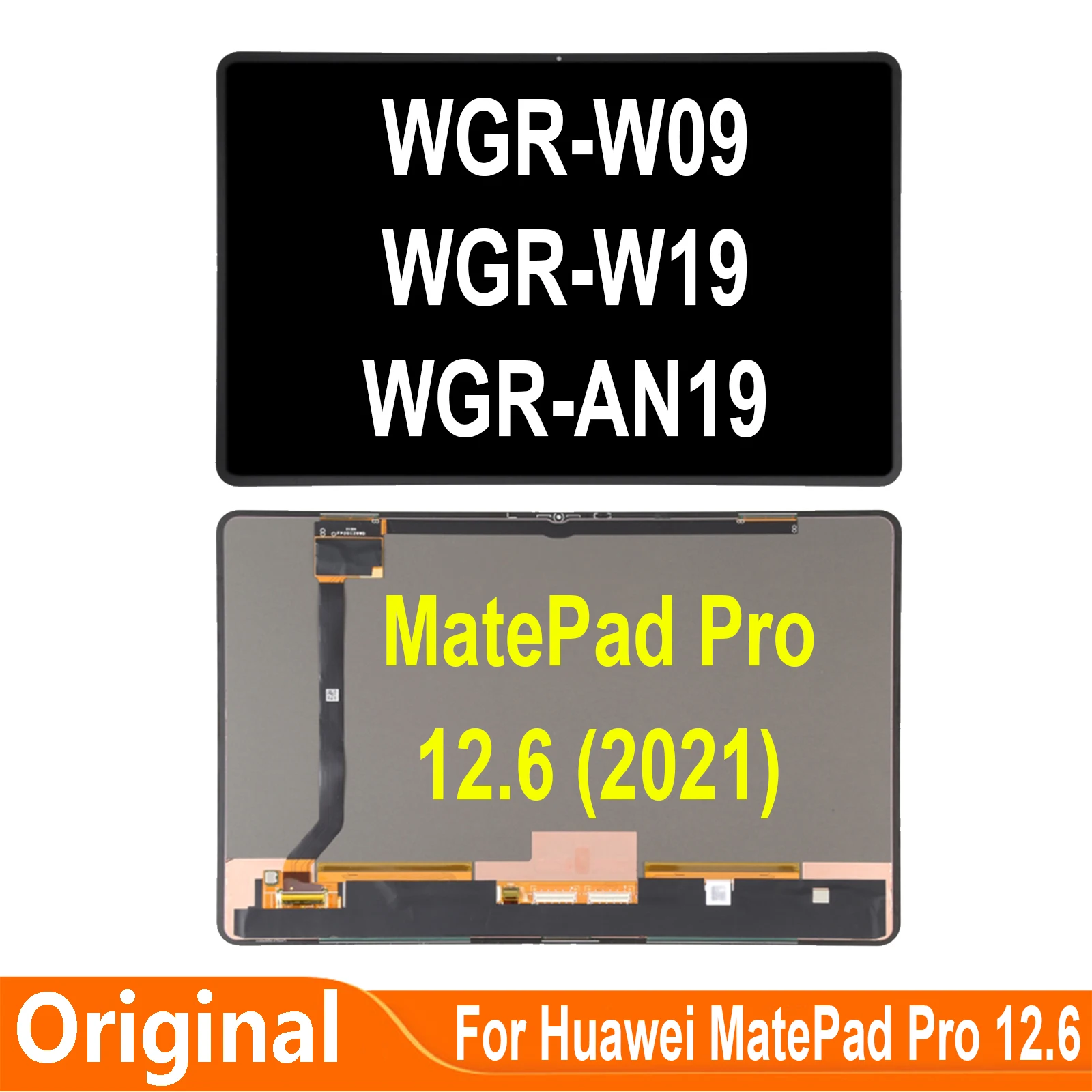 

OLED 12,6 ''для Huawei MatePad Pro 12,6 2021 ЖК-дисплей WGR-W09 WGR-W19 WGR-AN19 сенсорный экран дигитайзер в сборе