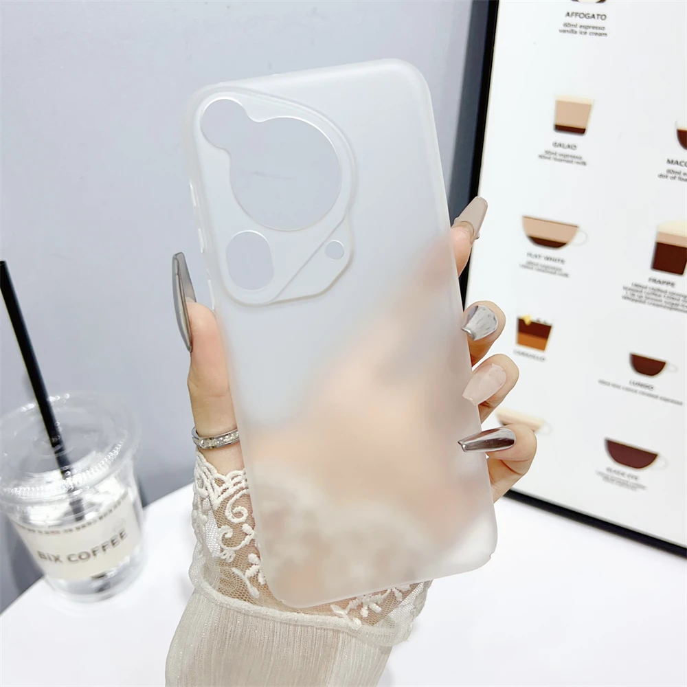 Ultra-Thin Matte Armor Transparent Hard Case - Shockproof Cooling Slim Cover