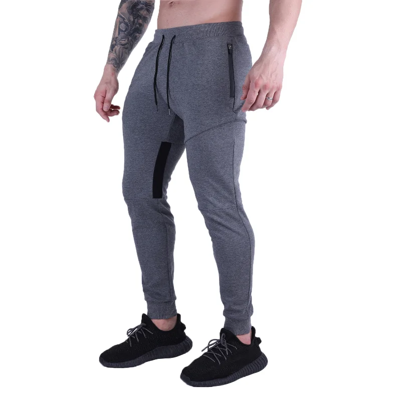 Men's Skinny Casual Pants Streetwear Hip Hop Trend Sport Trousers Male Gym Fitness Running Joggers Workout Sweatpants Trackpants 5