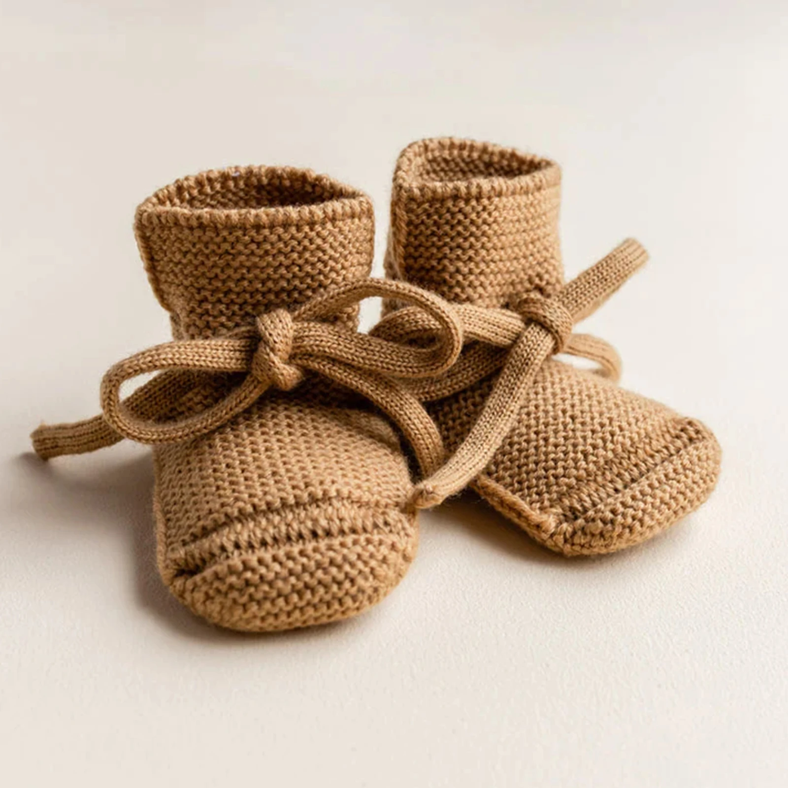 Description Picture 6 of itemCute Infant Baby Booties Autumn Winter Knit Merino Wool Warm Baby Socks