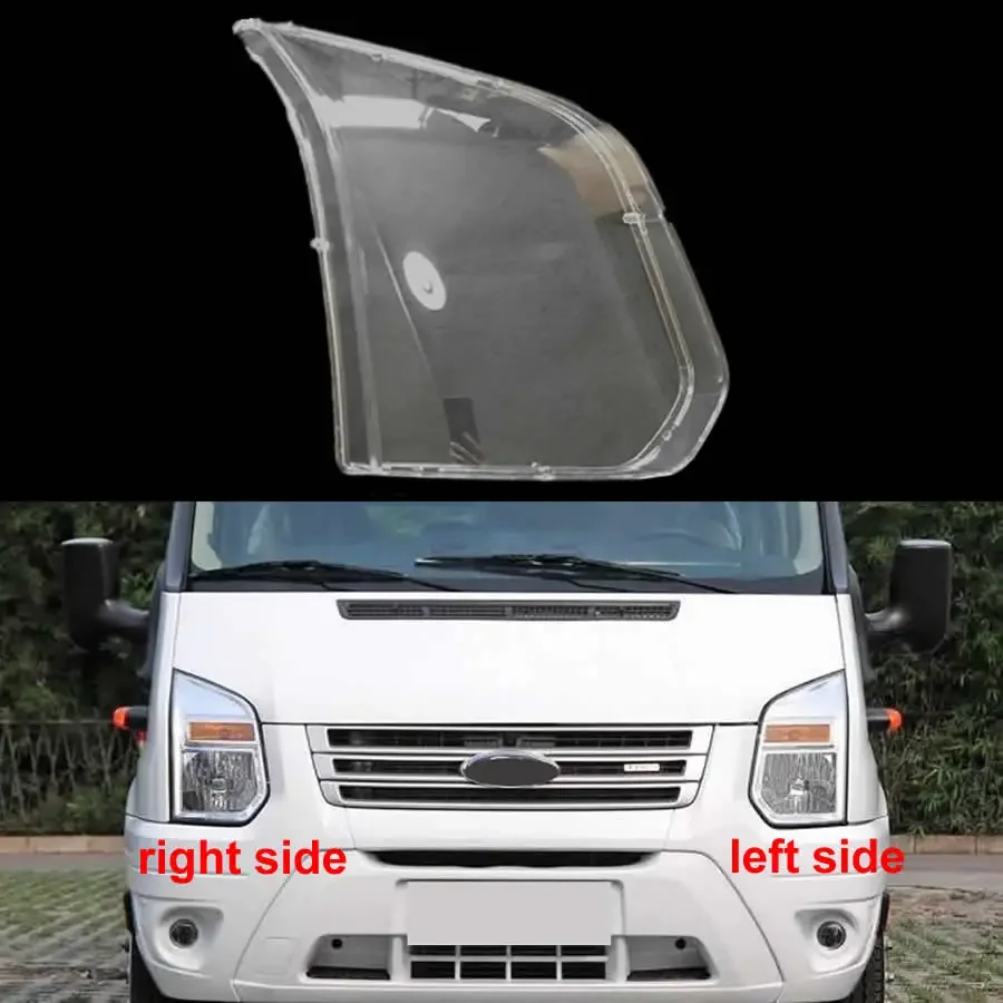 

For Ford Transit V348 2013 2014 2015 2016 Headlight Cover Headlamp Shell Transparent Lens Plexiglass Replace Original Lampshade