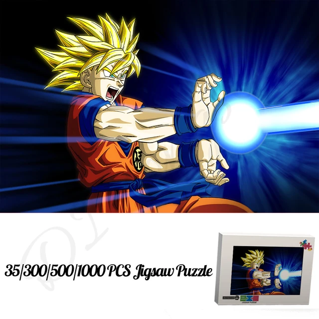 Goku 35 300 500 1000 Puzzles for Adults Bandai Anime Dragon Ball Cartoon  Wooden and Box Jigsaw Puzzles Unique Toys and Hobbies - AliExpress