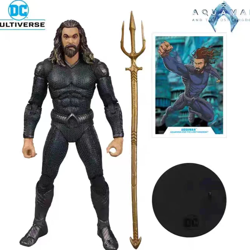 

12 Inch 1/6 Mcfarlane Toys Aquaman & Black Manta (Aquaman And The Lost Kingdom) Bundle (2) Statues Action Figures Toys Gifts