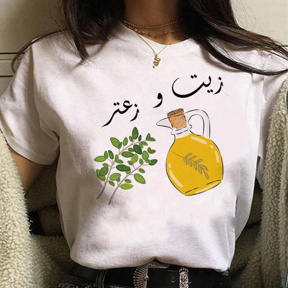 Egypt t-shirts women designer manga comic tshirt female 2000s designer manga clothes 3