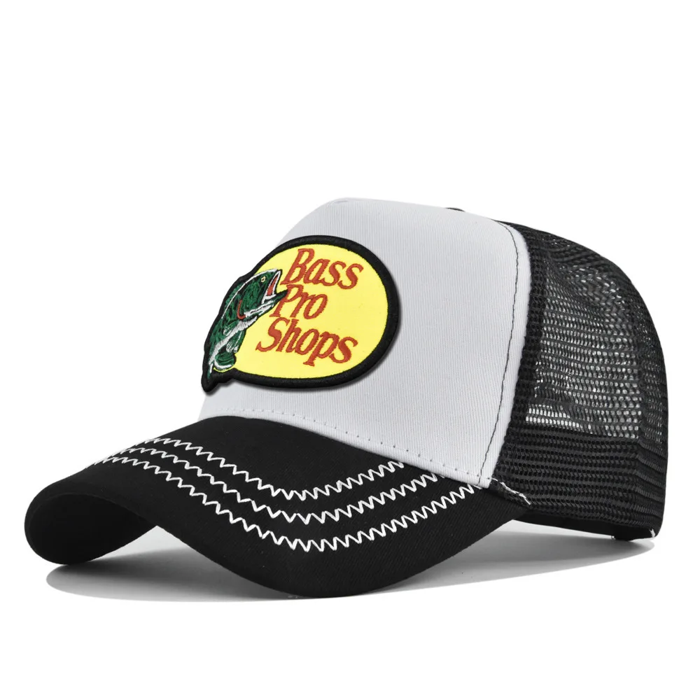 with White Stitching