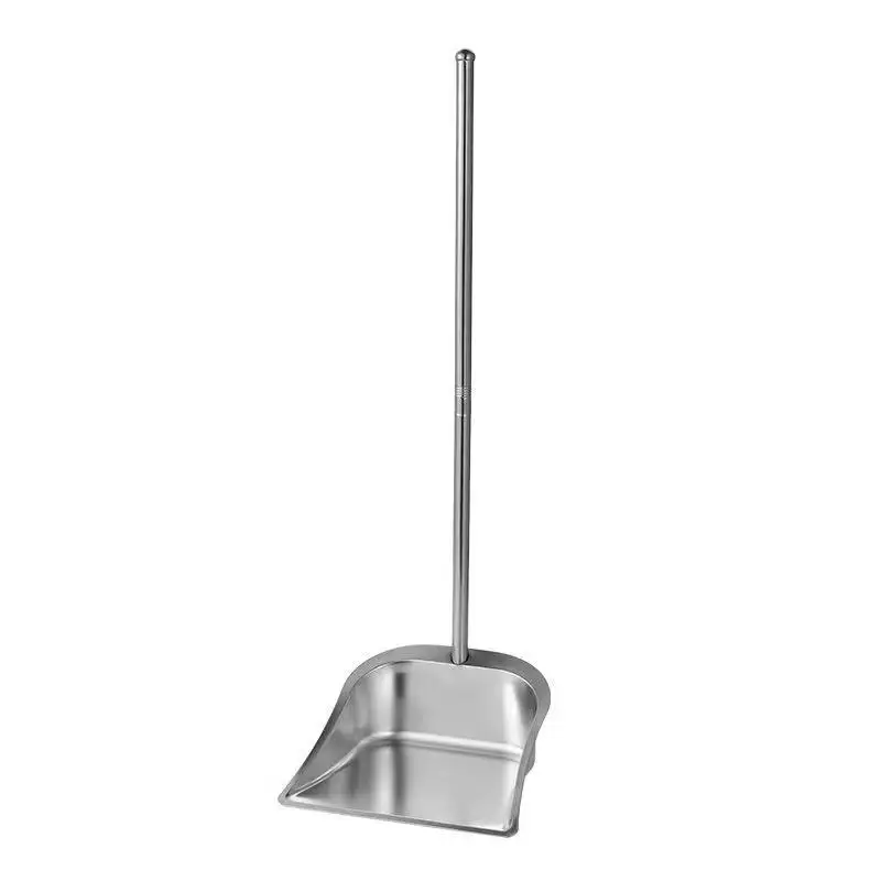 Stainless Steel Iron Broom Dustpan Set Indoor High End Sweeper Scrape Spoon Single Piece Garbage Shovel Family Cleaning Tools - 5