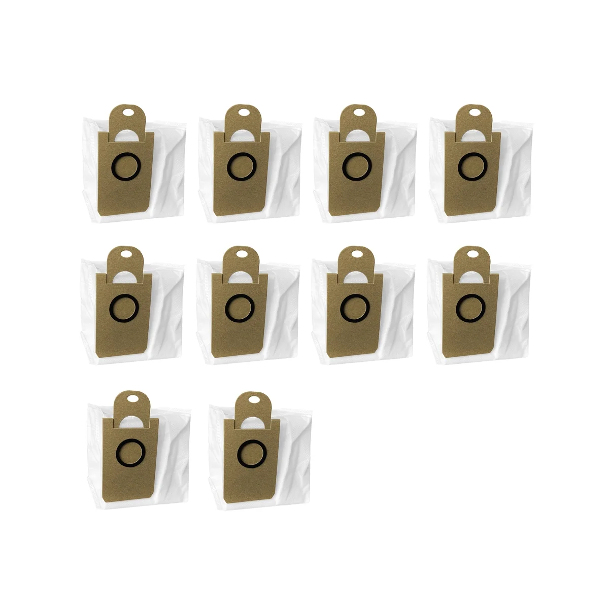 

10PCS Dust Bags Replacement for IHome AutoVac Nova IHRV6 / Ionvac SmartClean V4 / Ionvac OptiMax 360 / Laresar L6 Pro