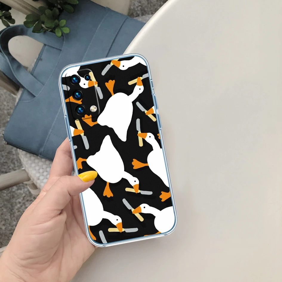 QT17 DUCK Cartoon High-End Phone Case