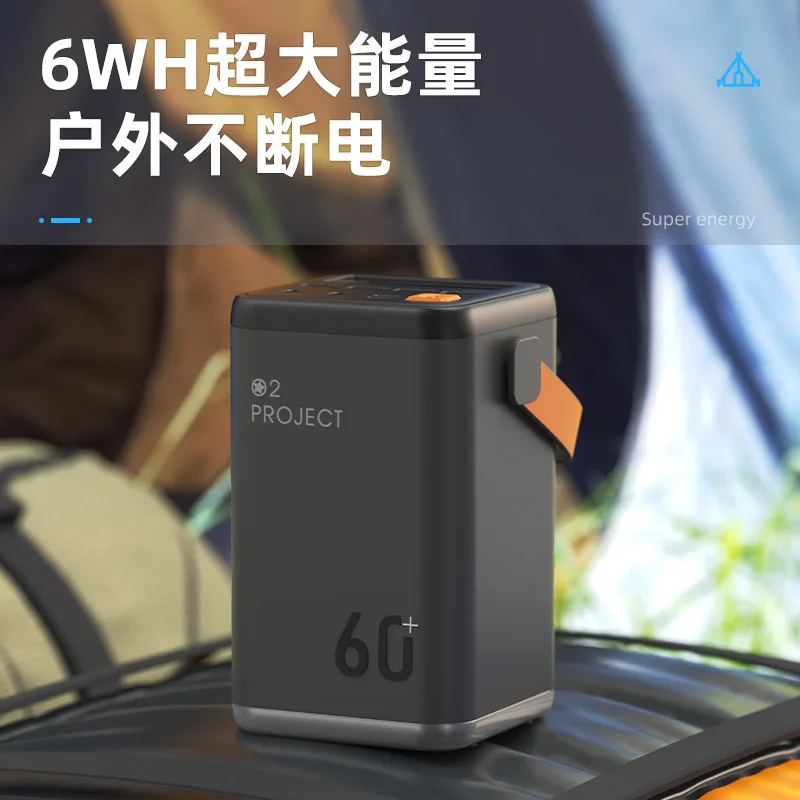 

60000 mA 30W fast charging energy storage power supply Multi-port outdoor high-power portable battery charging treasure mobile