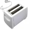 Bread Maker 1PC Home Use Automatic Fast Heating Stainless Steel Toaster Oven Sandwich Toast Bread Quick Carry Breakfast Maker 2