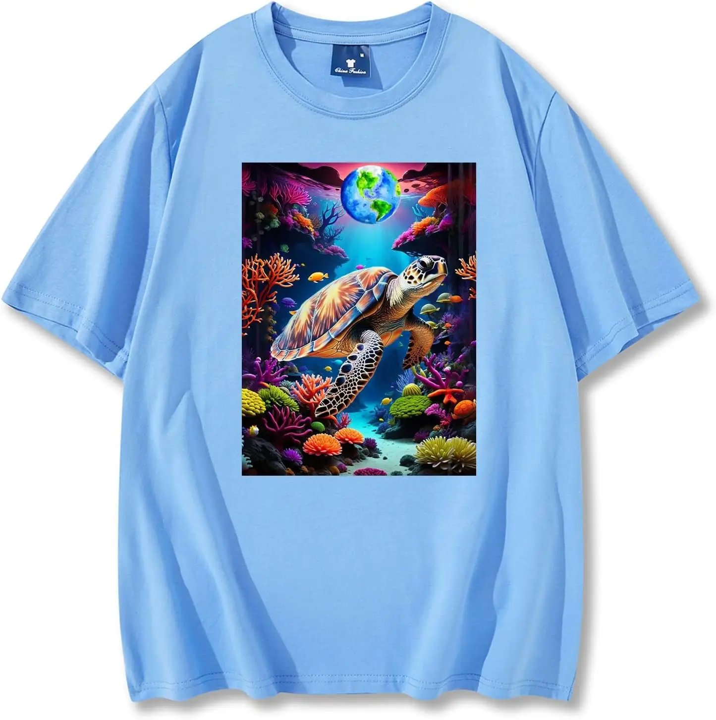 

Earth Day 2024 Restore Earth Sea Turtle Art Save The Planet T-Shirt Day 2024 Shirt Sea Turtle Day Shirt