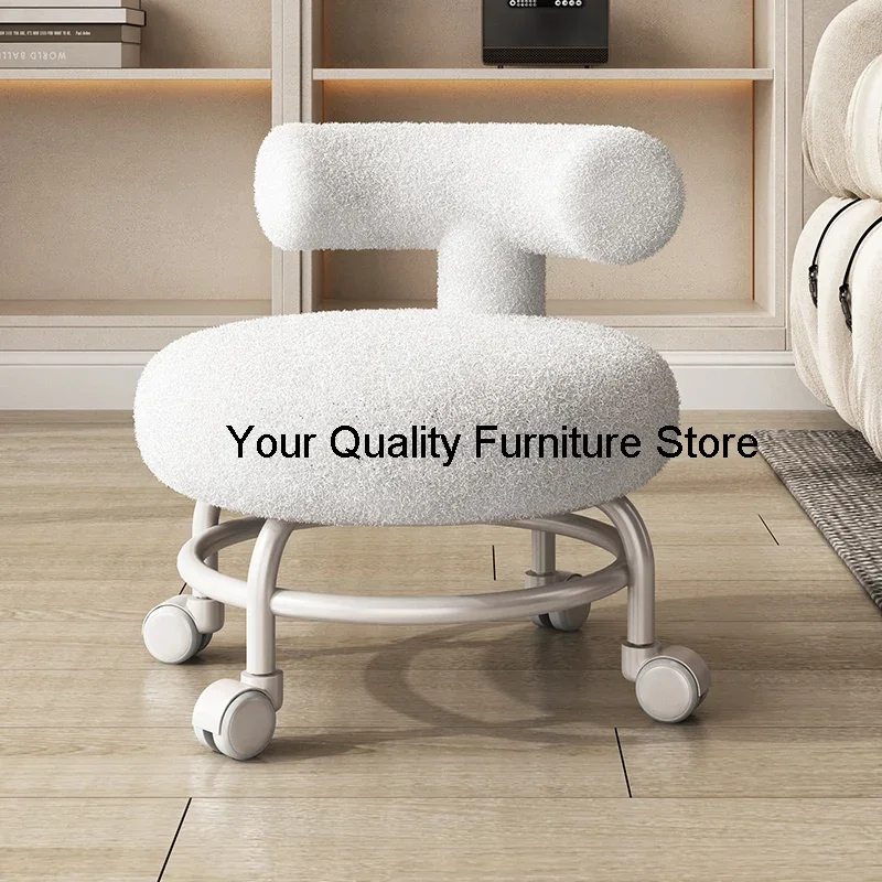 

Barber Professional Hairdressing Barber Chairs Pedicure Office Makeup Wheels Chairs Esthetician Beauty Cadeiras Salon Furniture