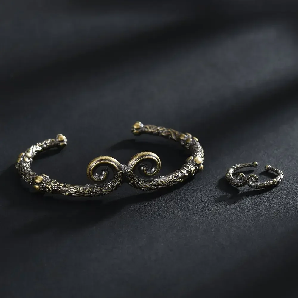 Hot selling, game peripherals, retro, Black Myth Wukong bracelet, ring series, 6