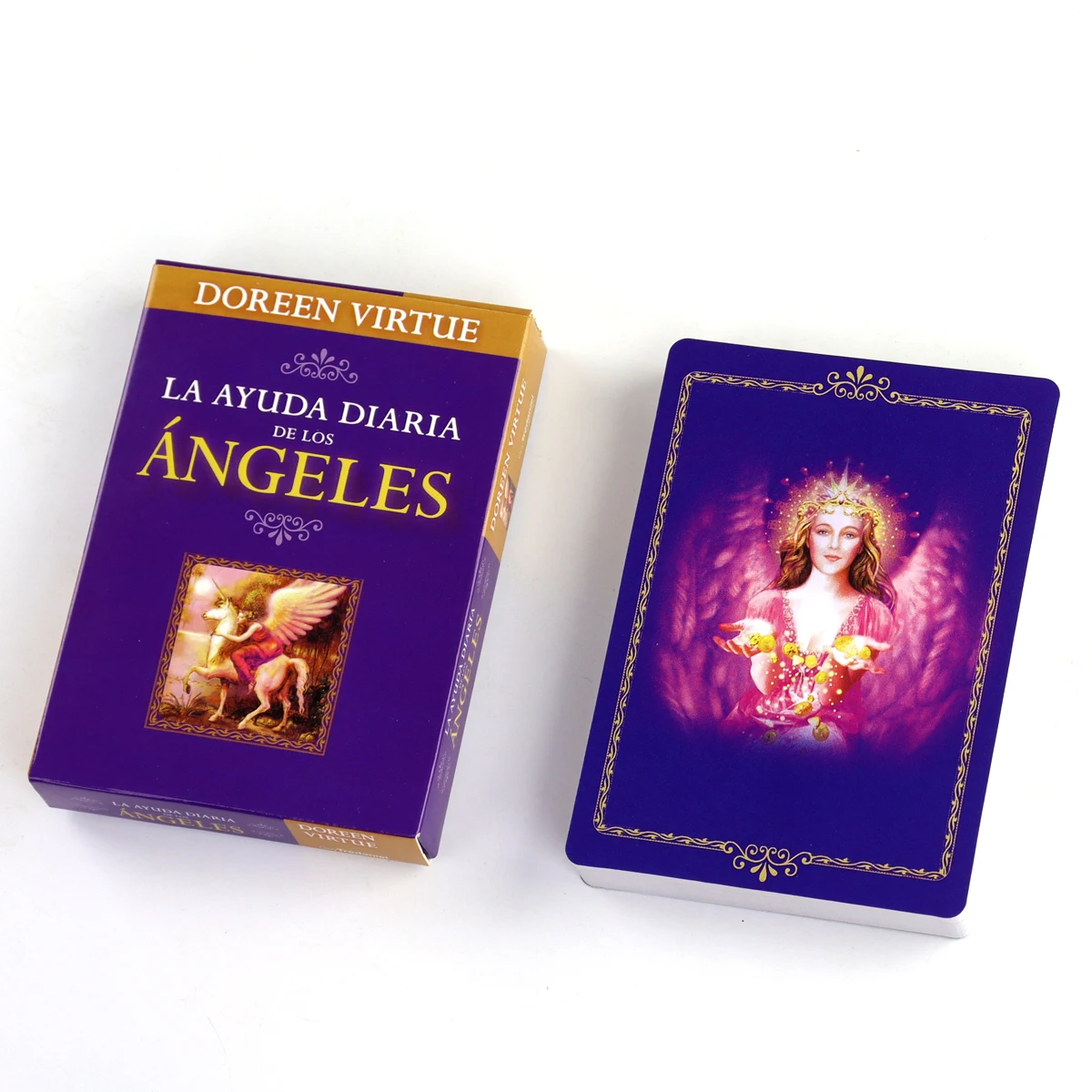 Angel Oracle Cards Spanish Version Daily Guidance From Your Angels 365 Angelic Messages to Soothe Heal and Open Your Heart
